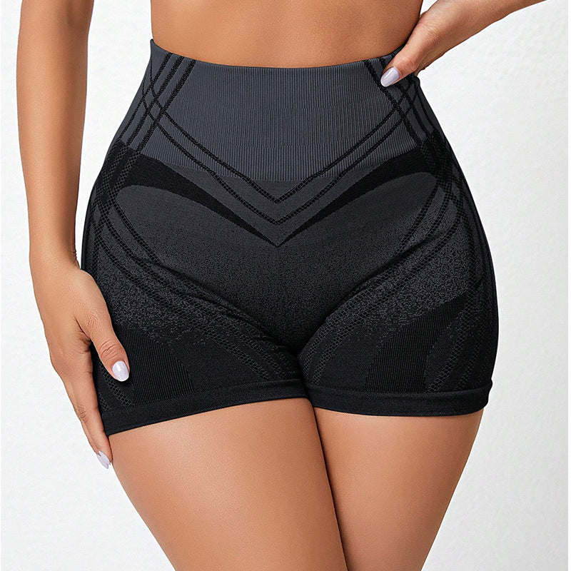 Female Gradient Sports And Fitness Shorts
