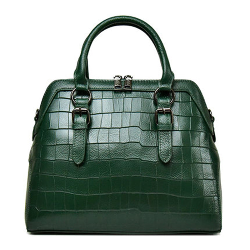 Genuine Leather Handbag Women&