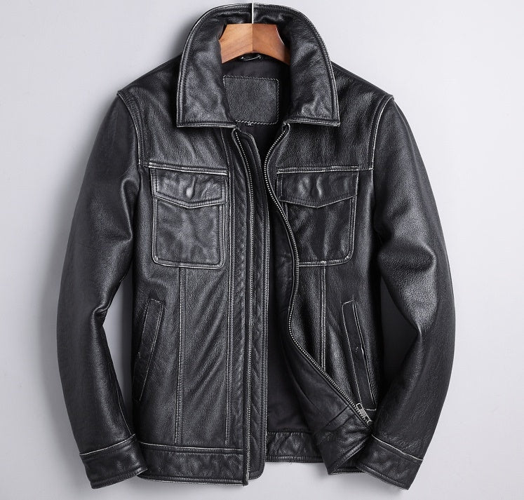 Leather Cowhide Denim
