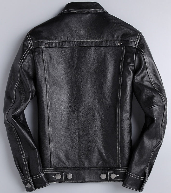 Leather Cowhide Denim