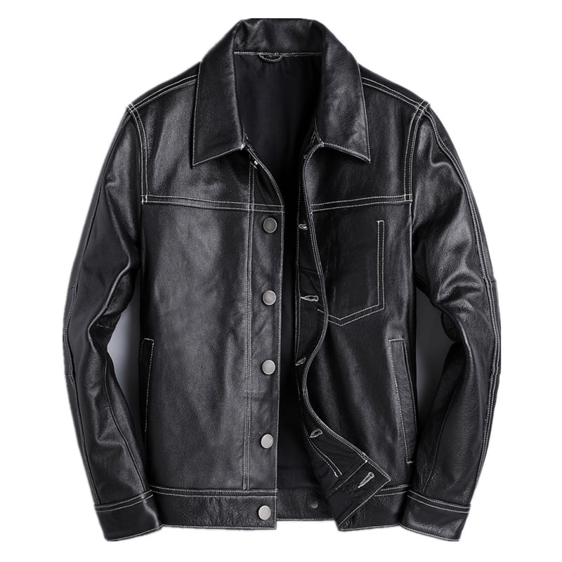 Leather Cowhide Denim