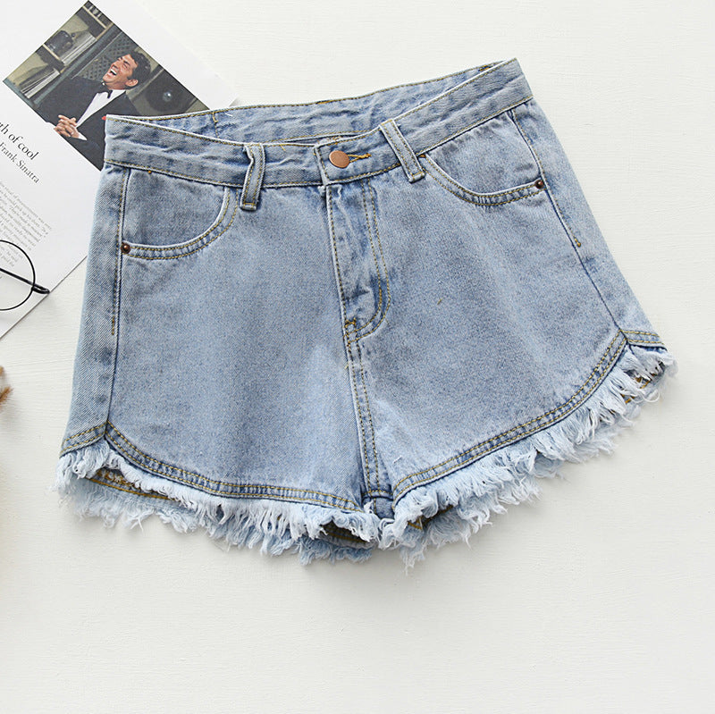 Ladies Short Denim Jeans