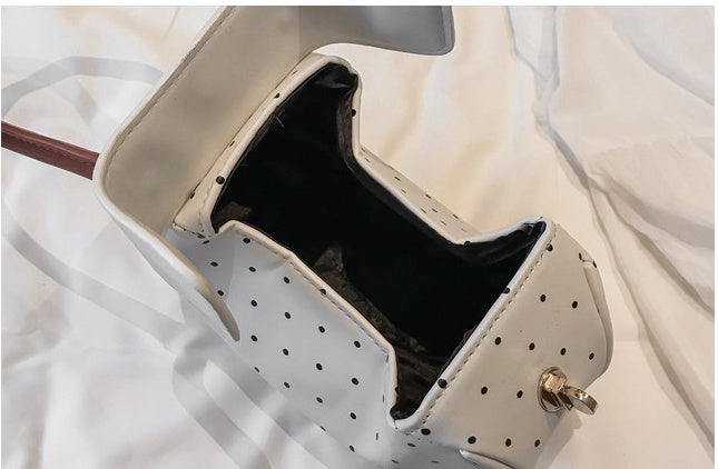 Polka dot Dumpling Shape Totes Mini Bags