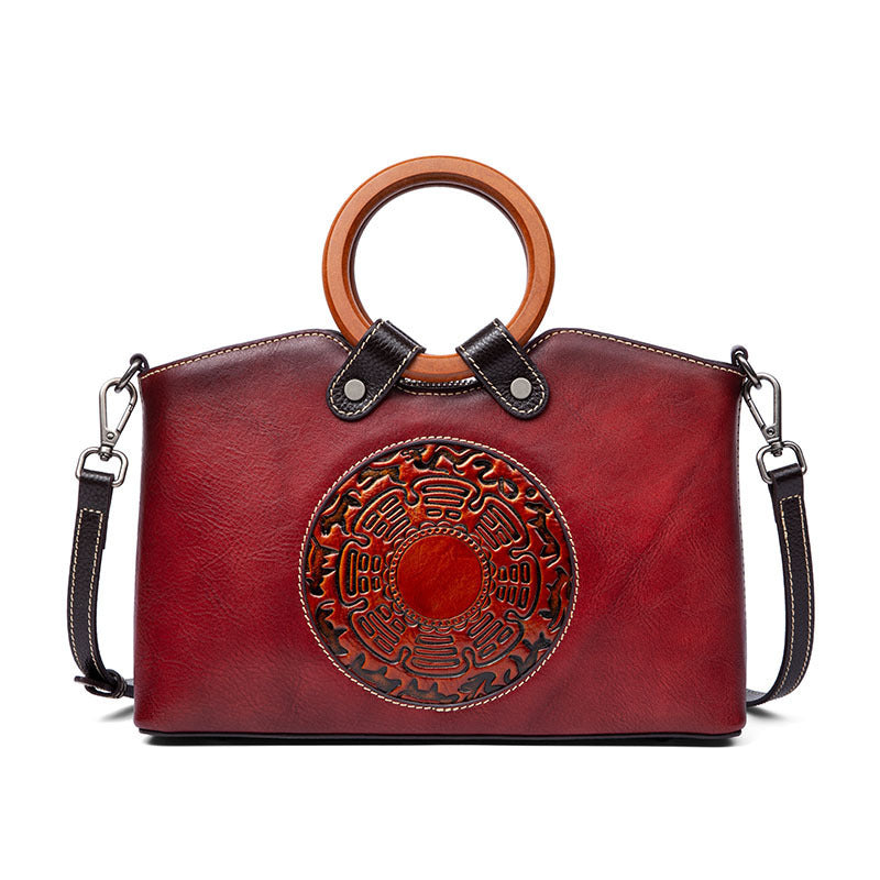 Fashion Vintage Designer Ladies Bags Genuine Leather Women&