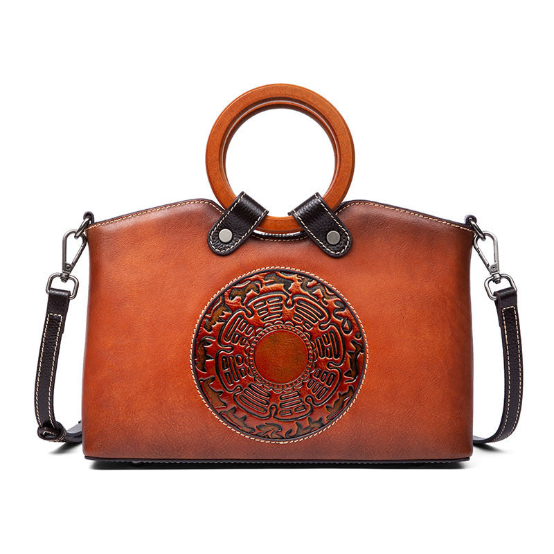 Fashion Vintage Designer Ladies Bags Genuine Leather Women&