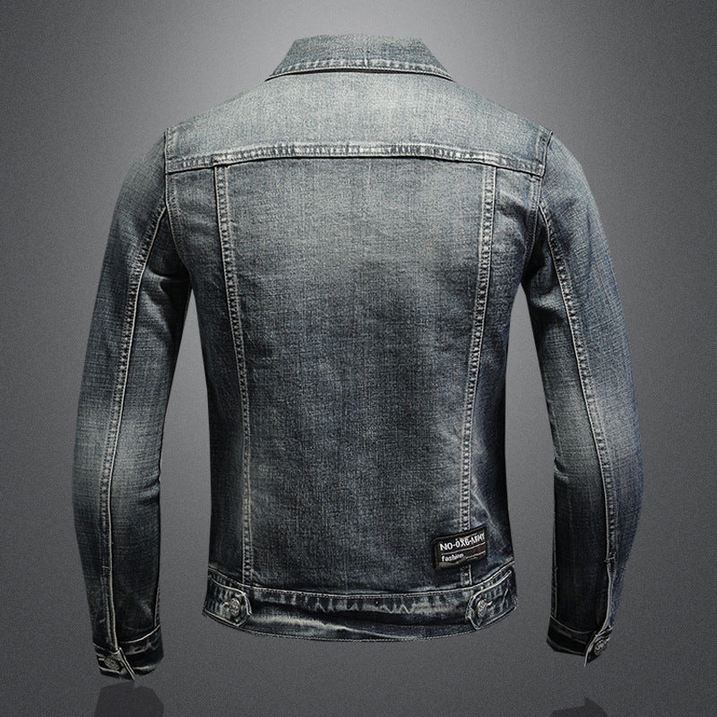 Stretch denim jacket