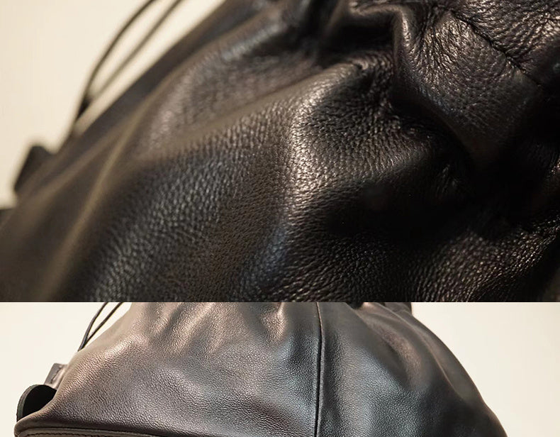 Soft Sheepskin Special-interest Design Small Fu Bag Pull Yuanbao Bag