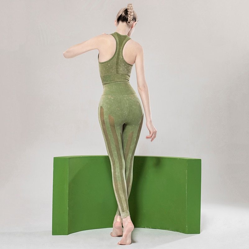 Ladies Seamless Yoga Running Sports Bra