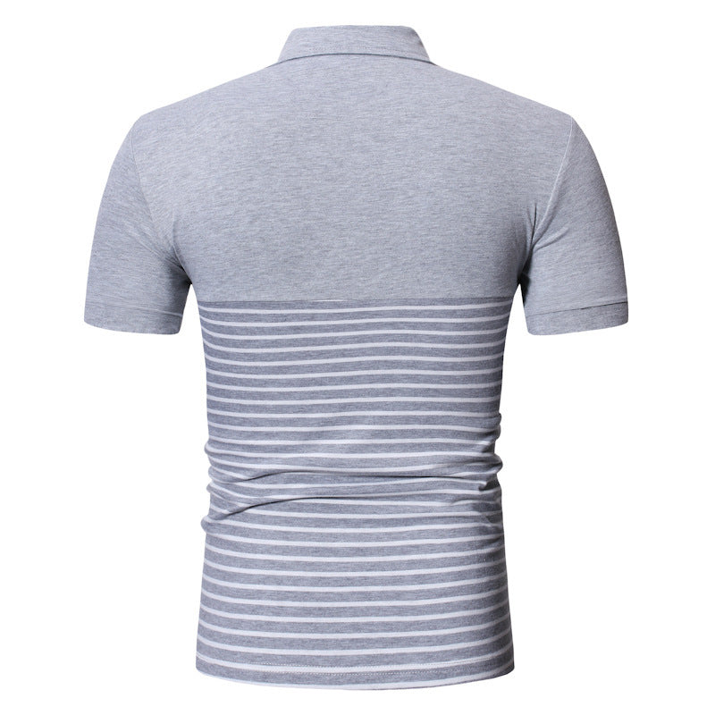 Summer Short-Sleeved Polo T-shirt