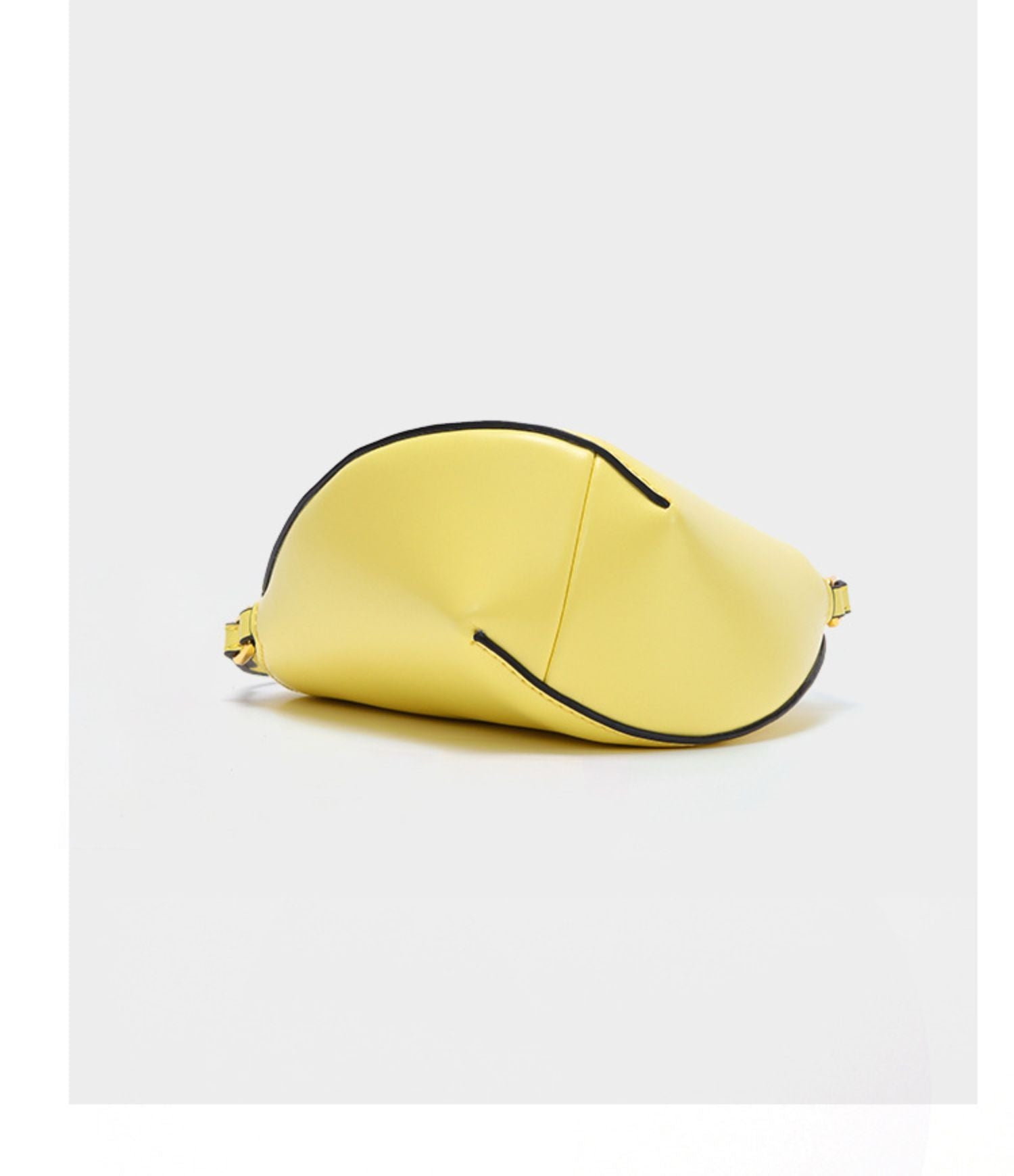 Vertical Shaped Double Chain Messenger Bag