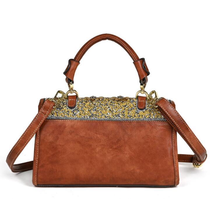 Diamond Studded By Hand Retro Women&