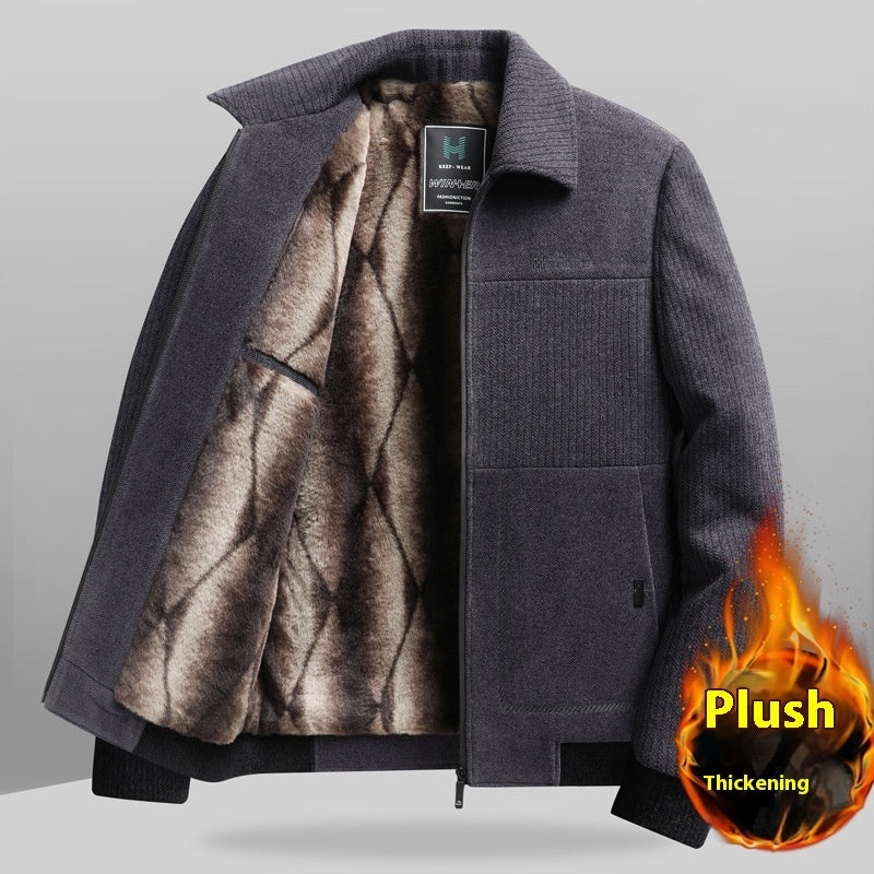 Casual Fleece Thick Jacket