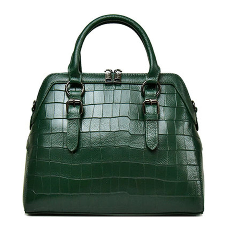 Genuine Leather Handbag Women&