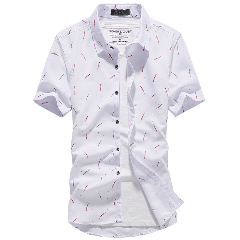 Short-Sleeved Shirt Slim Fit