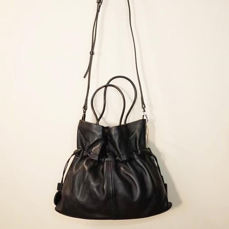 Soft Sheepskin Special-interest Design Small Fu Bag Pull Yuanbao Bag