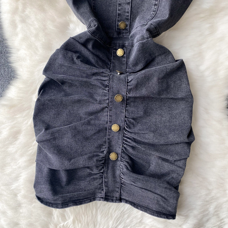 Sense Denim Suspender Dress