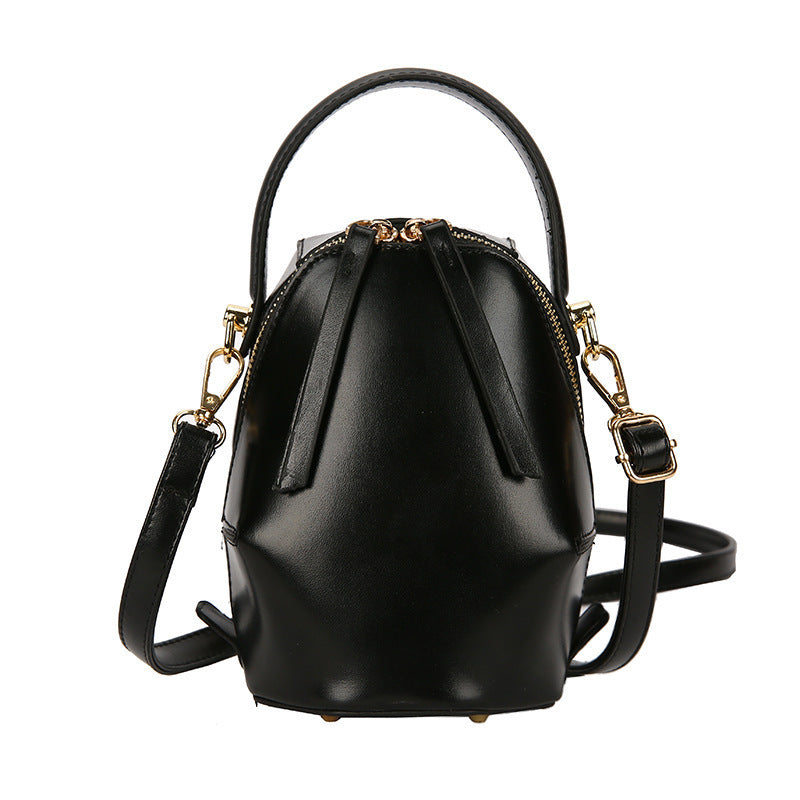 Trendy One-shoulder Messenger Goose Egg Personalized Portable Bucket Bag