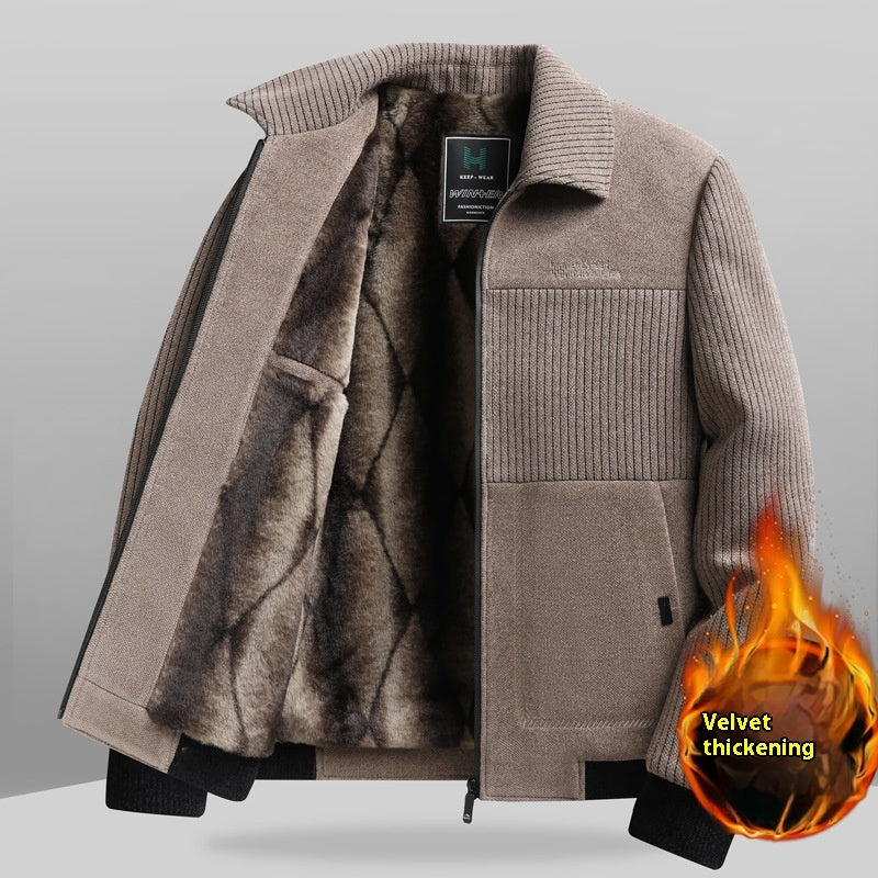 Casual Fleece Thick Jacket