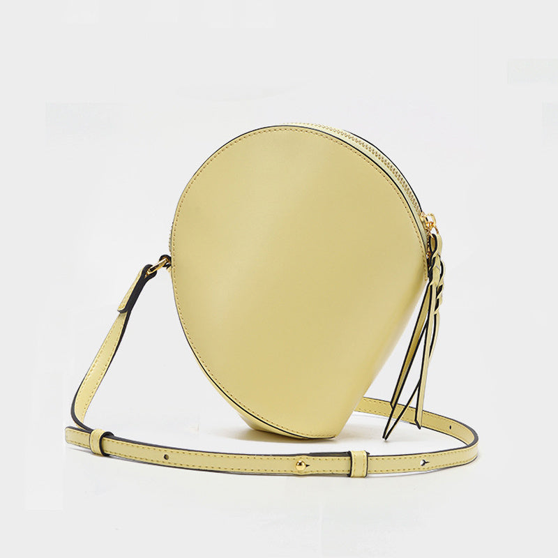 Vertical Shaped Double Chain Messenger Bag