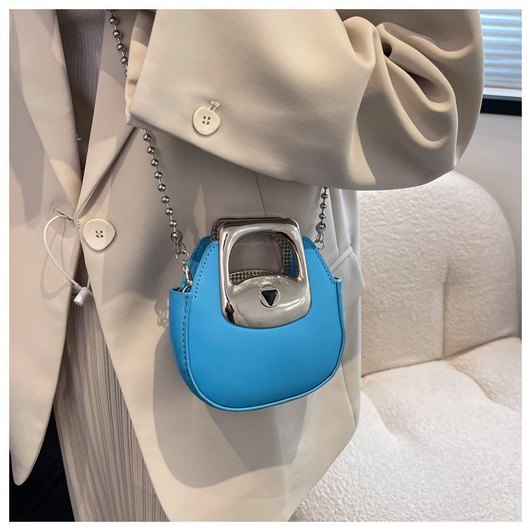 Niche Design Chain Messenger Bag Mini