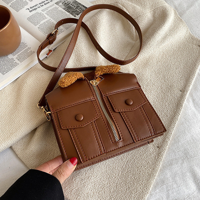 Personalized Niche Suit Clothes Small Square Bag