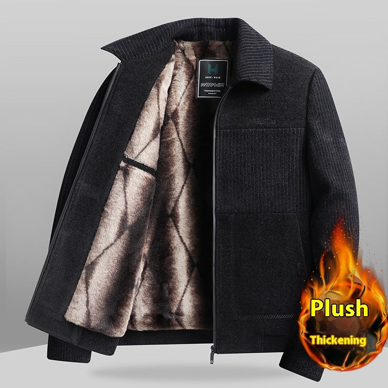 Casual Fleece Thick Jacket