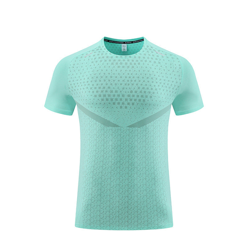 New Ice Silk Sports T-shirt Men&