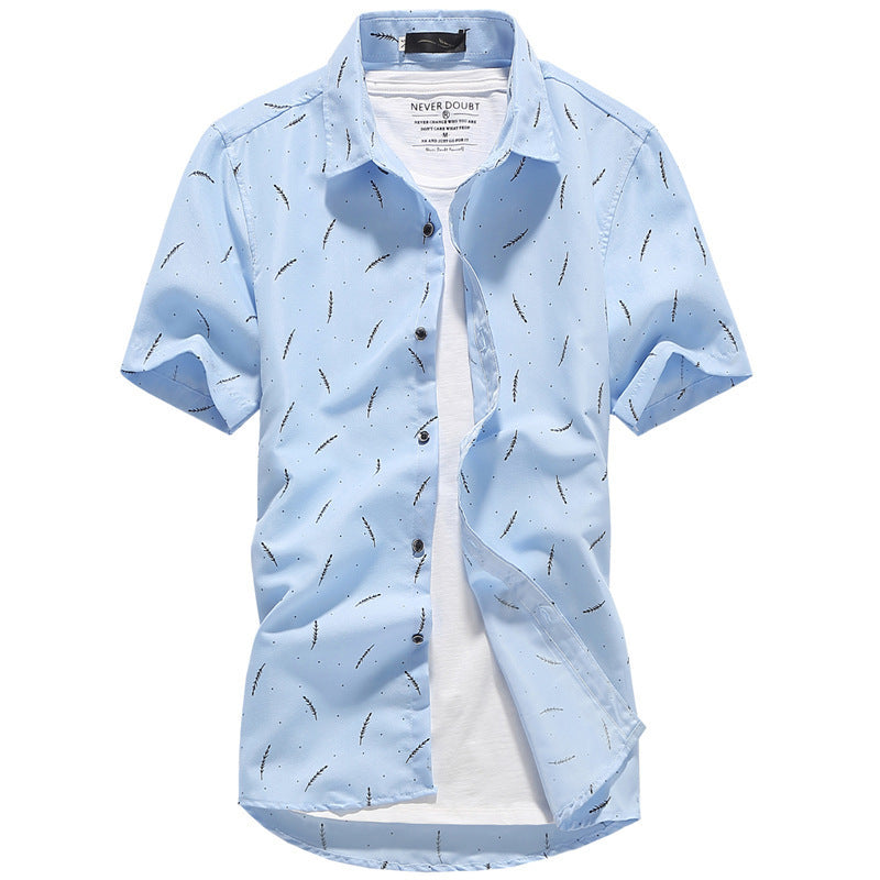 Short-Sleeved Shirt Slim Fit