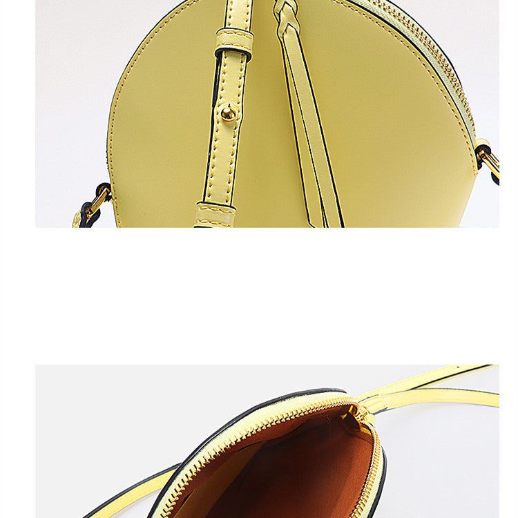 Vertical Shaped Double Chain Messenger Bag