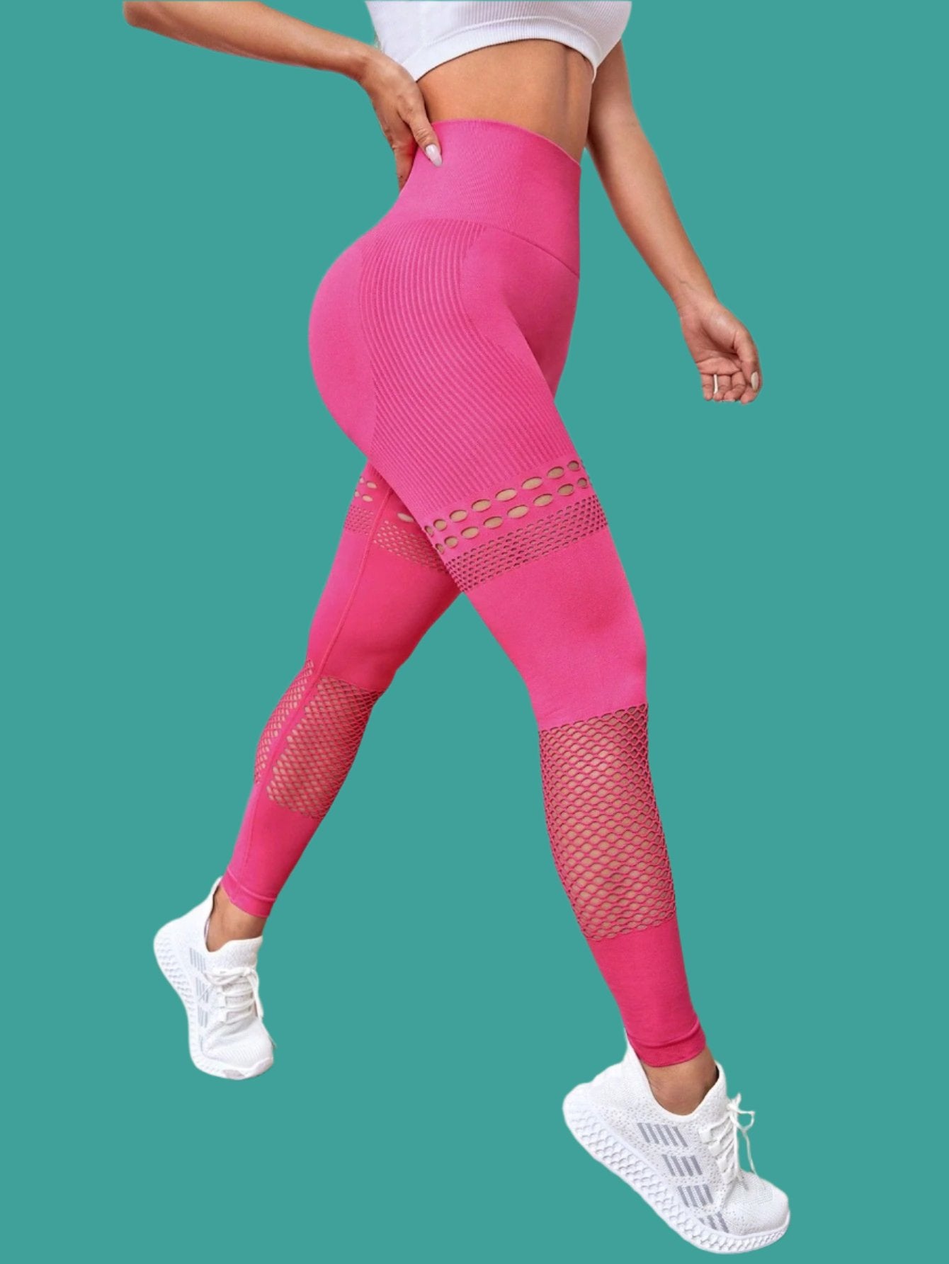Hollow Seamless Yoga Pants Training Fitness
