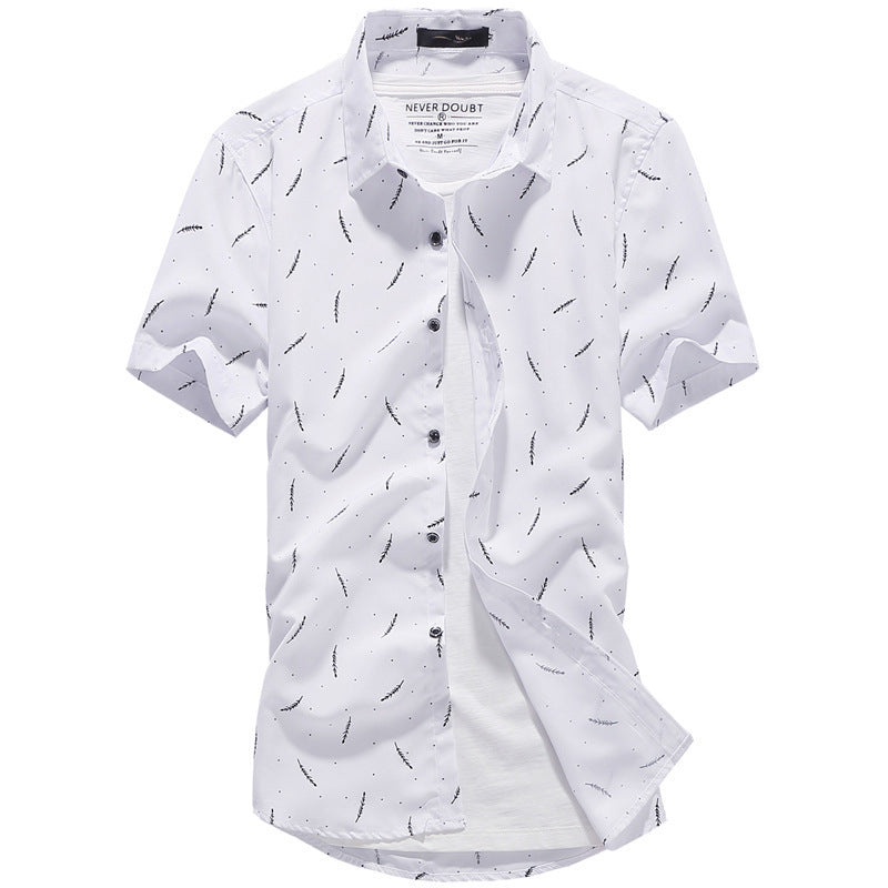 Short-Sleeved Shirt Slim Fit