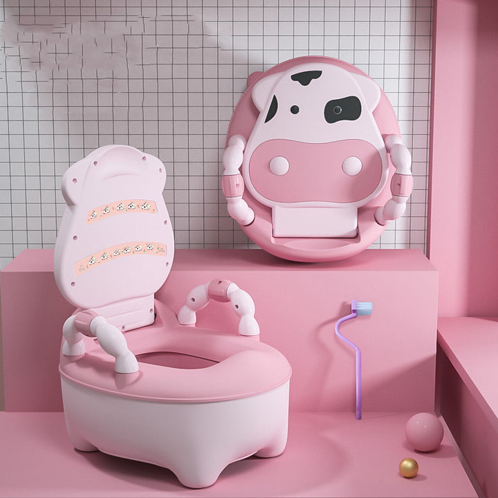 Children'S Toilet Toilet Boy Girl Baby Potty Baby Toddler Large Urinal