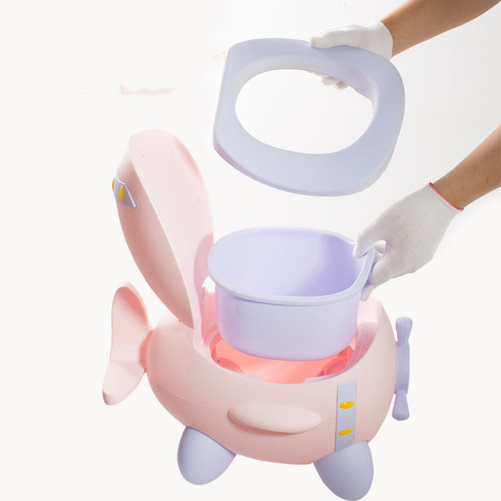 Portable Children's Potty Training Toilet Seat: Suitable for 6 Months to 8 Years