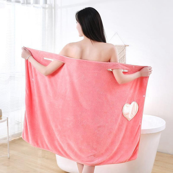 Thin wool quick bath skirt bibulous bath towel