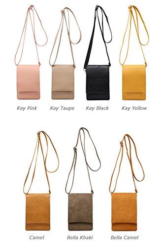 SHOMICO Women Small Crossbody Purse Cell Phone Pouch Shoulder Bag For