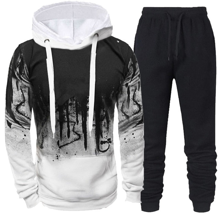 Complete Comfort: Tracksuit Hoodie and Pants Set