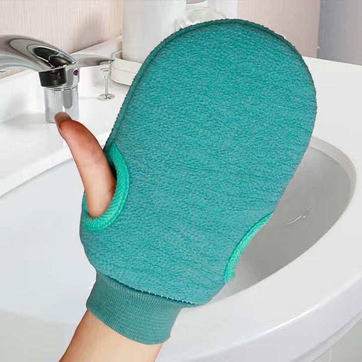 Solid Color Cute Bath Bath Towel Bath Gloves
