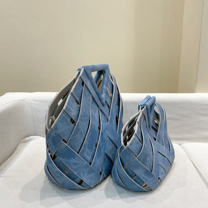 Vintage Minimalist And Fashionable Hollowed Out Woven Bag