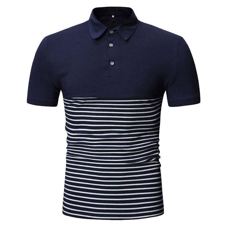 Summer Short-Sleeved Polo T-shirt