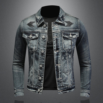 Stretch denim jacket