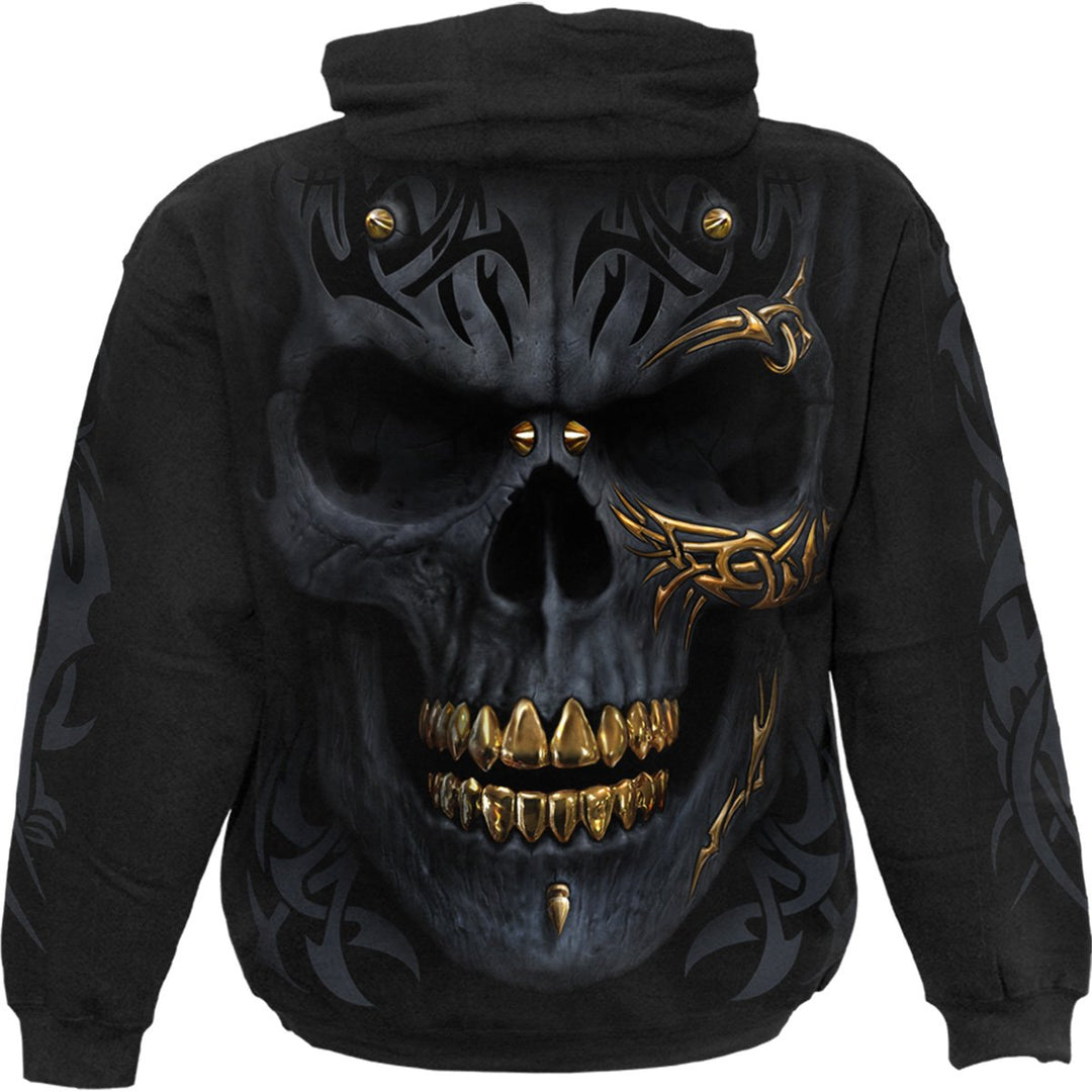 Elevate Your Style: BLACK GOLD Hoody in Black