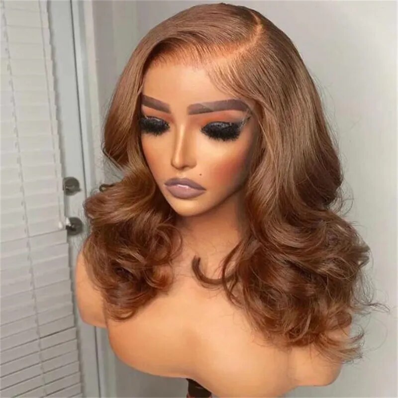 Fashion female gold wig