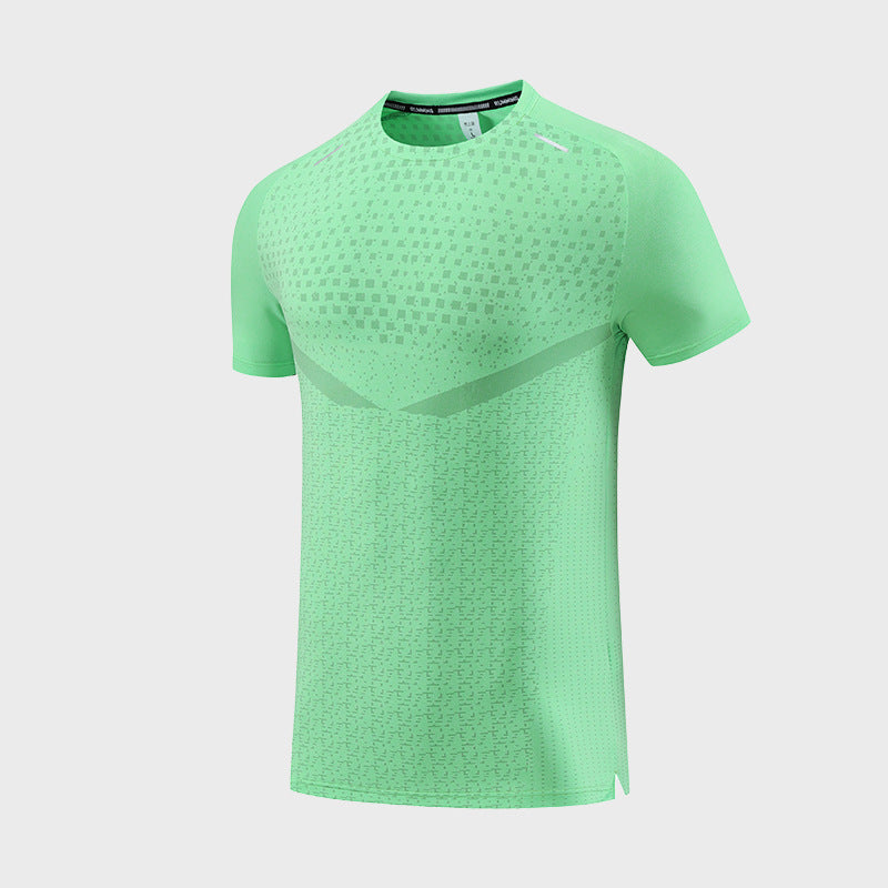 New Ice Silk Sports T-shirt Men&