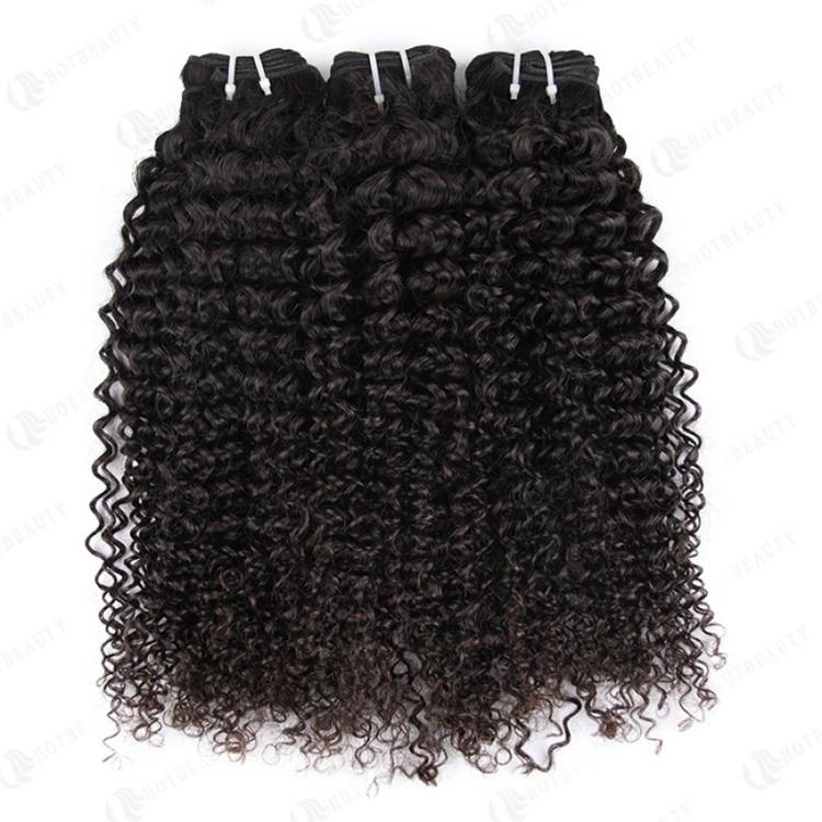 Beumax Double Drawn 12A Grade Kinky CurlY BUNDLES