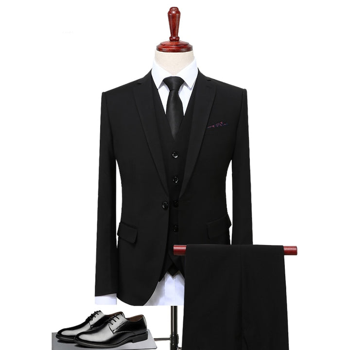 Men's Fashion Slim Fitted Suit