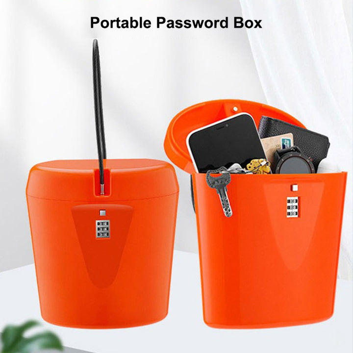 Portable Safe Box 2L 3-Digit Combination Lock